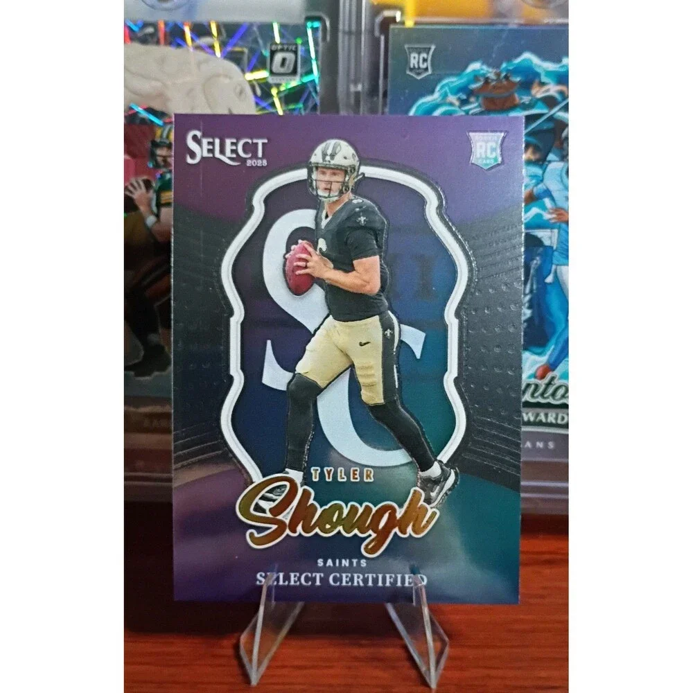 2025 Panini Select - Select Certified Rookies Tyler Shough #10 (RC) Pack Fresh